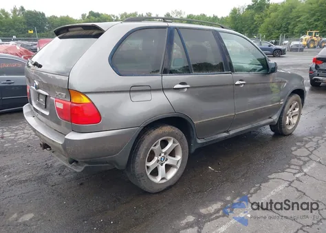 2004 BMW X5 3.0I z USA, uszkodzony, nr VIN 5UXFA13504LU28058